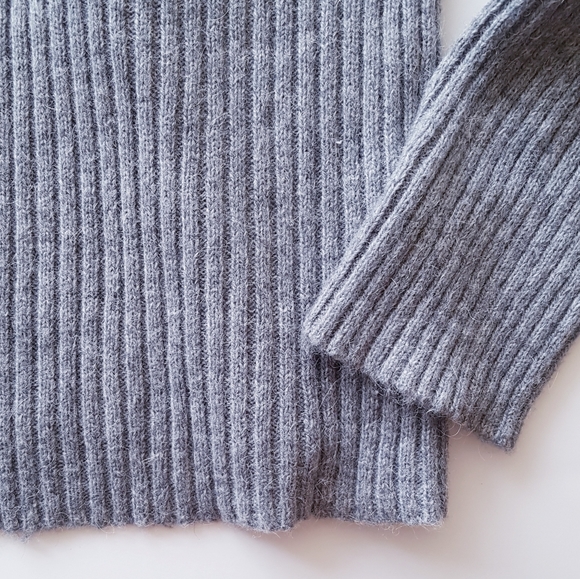 JANA Gray Boatneck Alpaca Blend Sweater - Picture 4 of 7